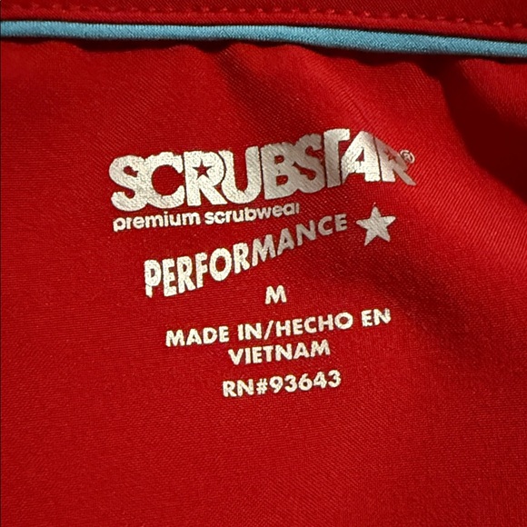Scrubstar Red Scrub Set - Picture 8 of 8